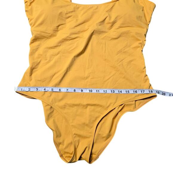 Everlane Square Neck One-Piece Swimsuit - Picture 2 of 6